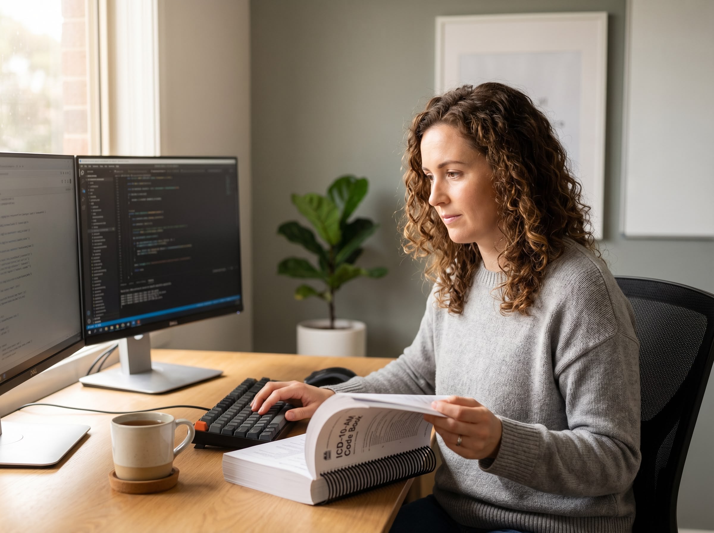 Studying to become a clinical coder in Australia Aspiring clinical coder studying from home